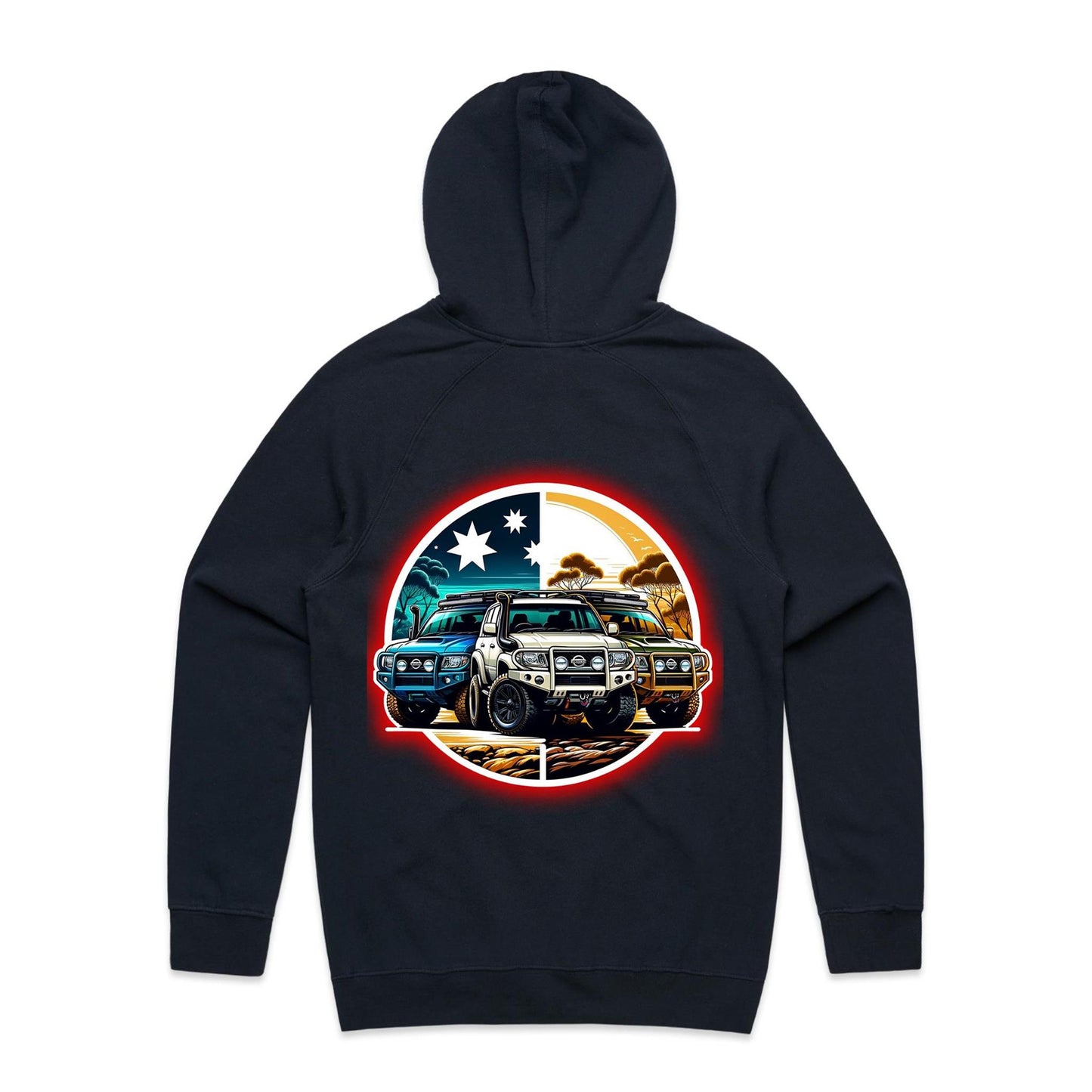 Wrecked 4x4 Hoodie Design 2 | AS Colour - Supply Hood