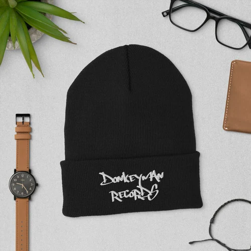 Records Cuffed Beanie