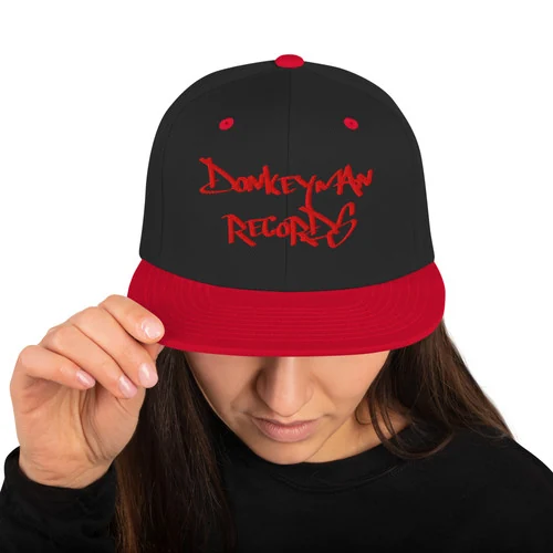 Red Graffiti Snapback