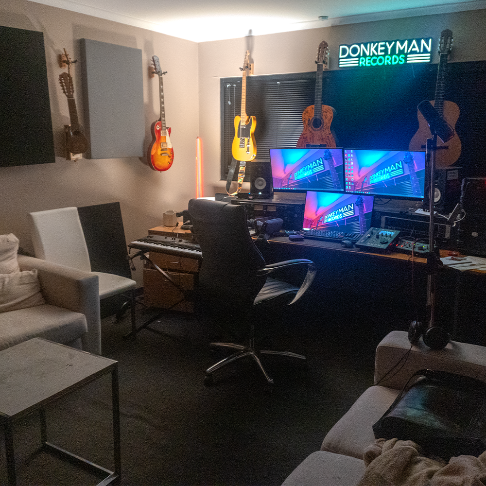 Studio Time with Engineer – Donkeyman Records - Studio A