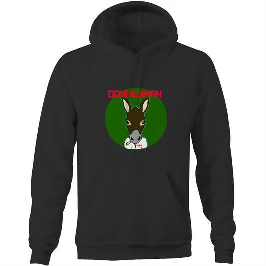 Donkeyman Green Logo Hoodie Sweatshirt